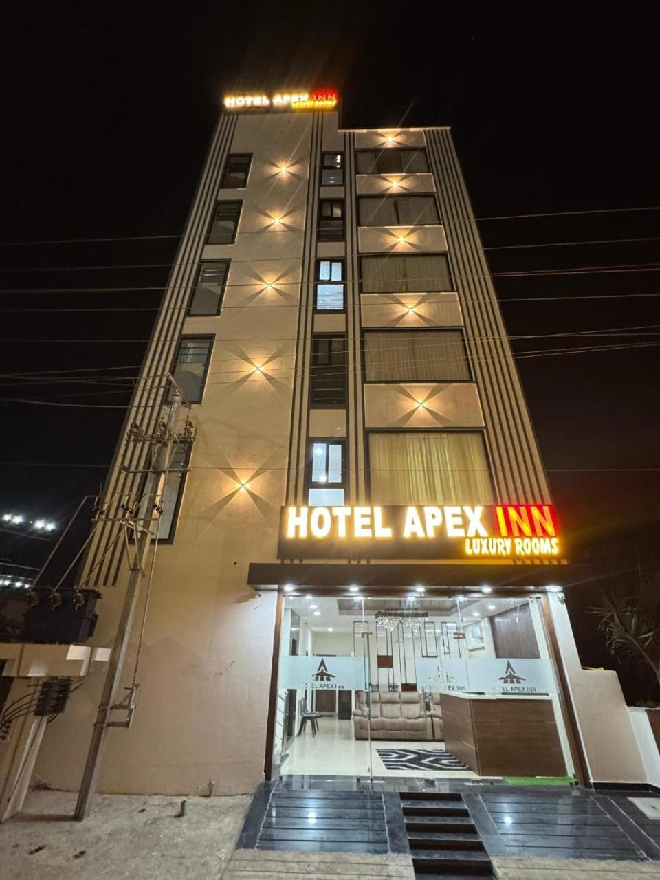 Hotel Apex Inn Hyderabad Airport Экстерьер фото
